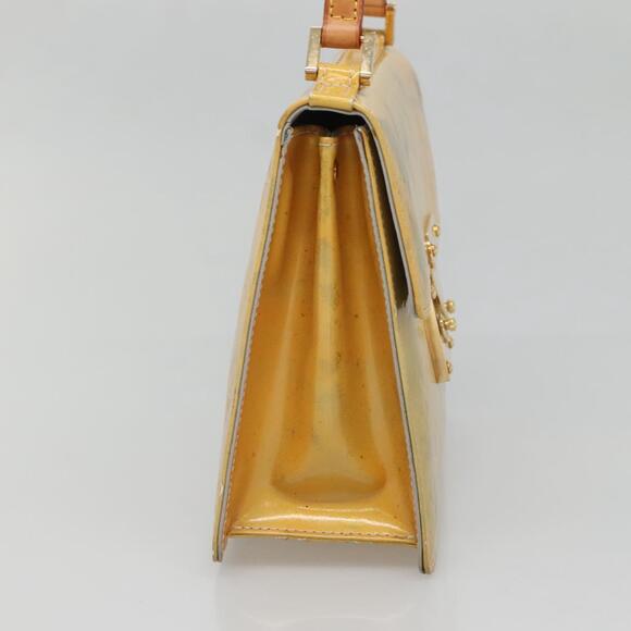 LOUIS VUITTON Monogram Vernis Spring Street Hand Bag Gris M91029 - Picture 4 of 12